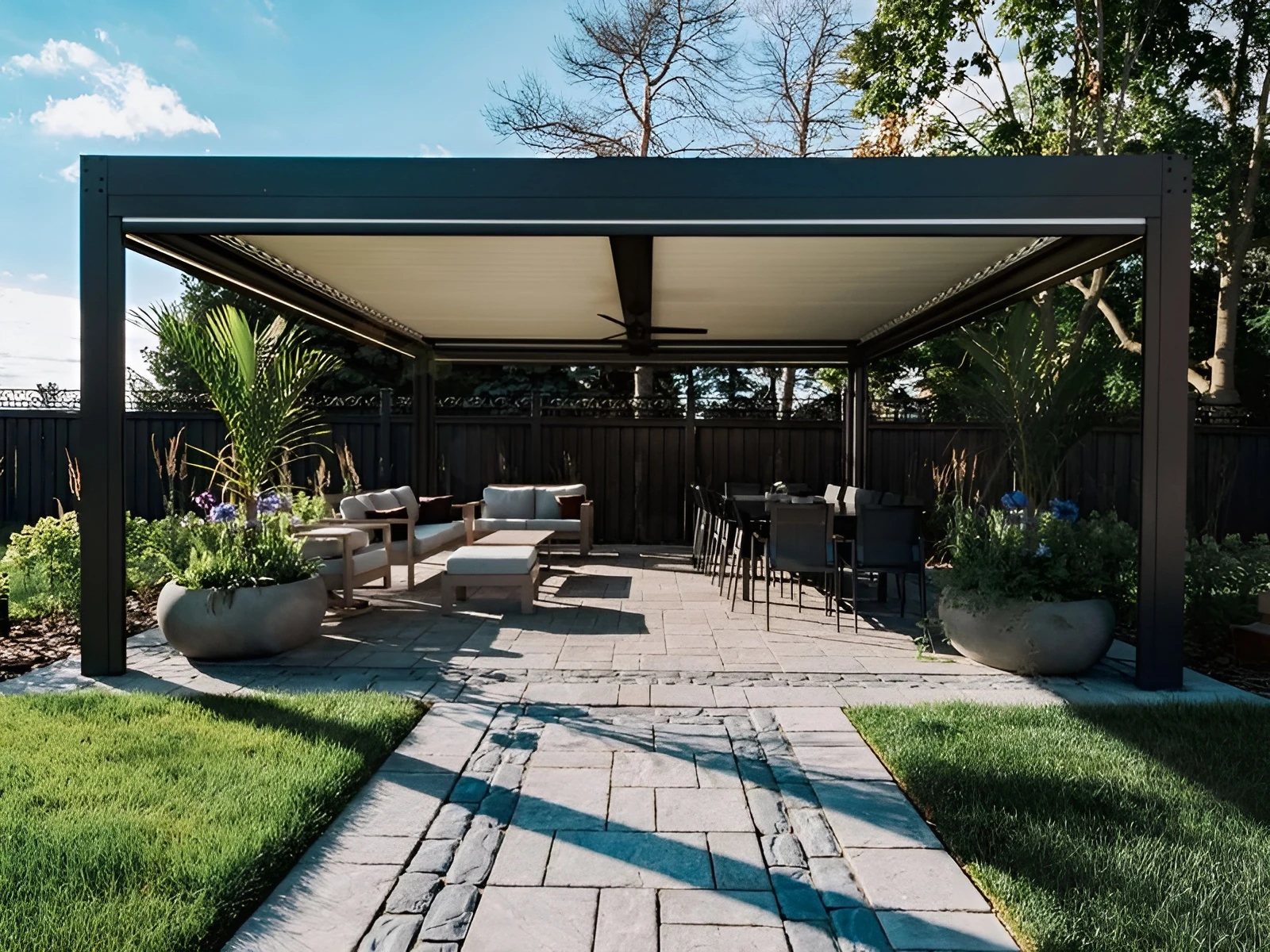 30 nobleview project completed pergola