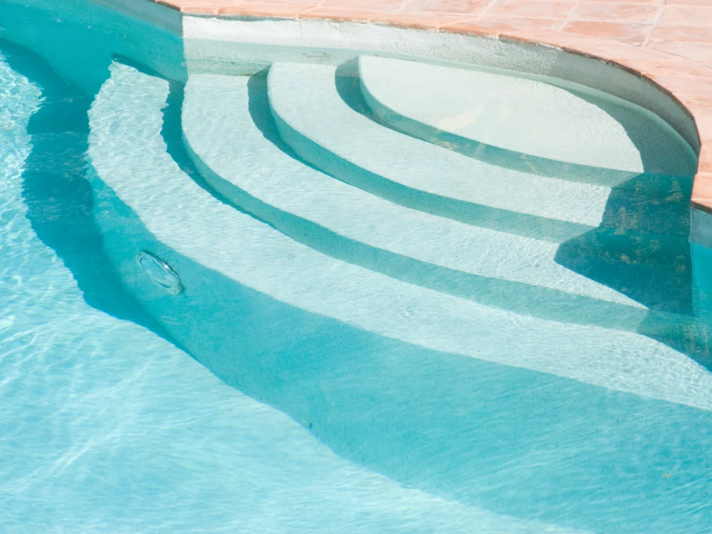 commercial pool steps