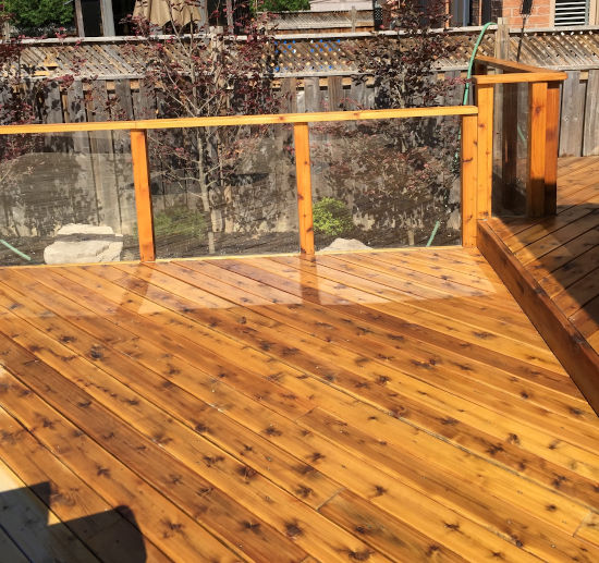 deck staining 1