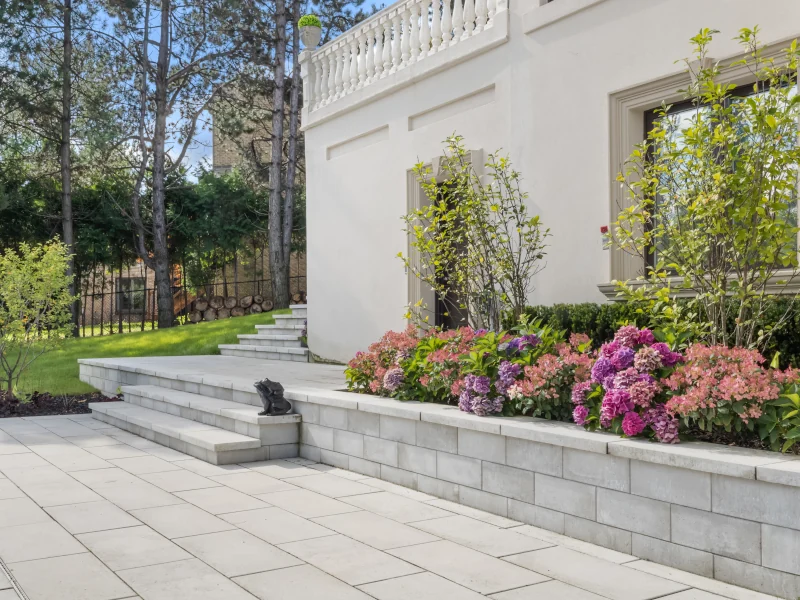 Retaining Walls & Steps for Interlocking Projects Service