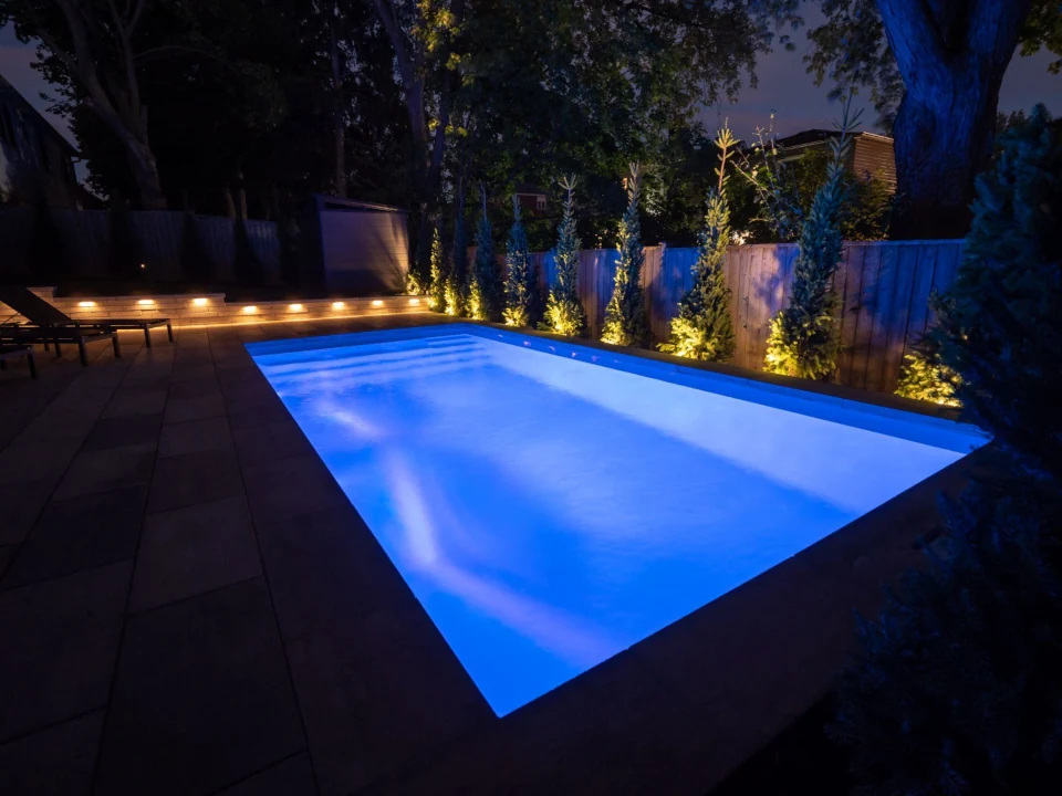 poolside lighting