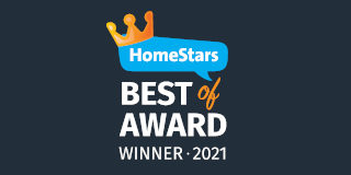 HomeStars Best of Award Winner 2021