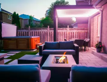 Roseborough Night Time View 1