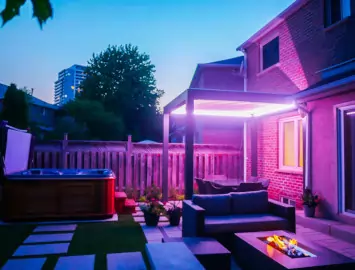 Roseborough Night Time View 2