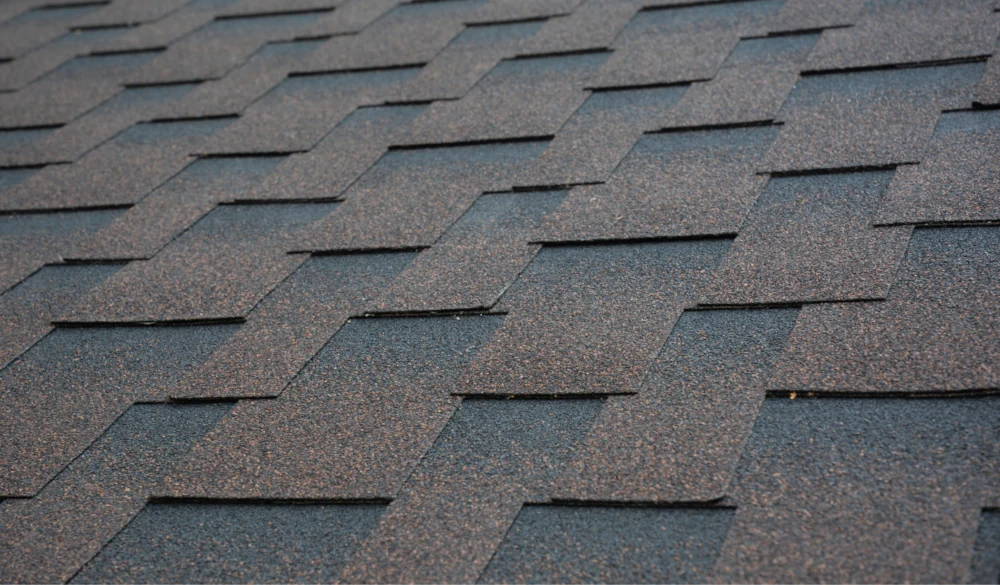 asphalt shingles on roof