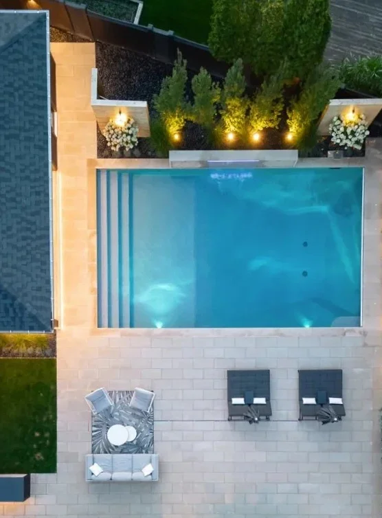 pool installation project
